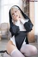 Coser@白烨 Vol.044: 禁x欲修女 (77 photos ) P1 No.10a352