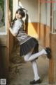 Coser@桜井宁宁 Vol.053: 废墟jk (74 photos) P1 No.4e05f7