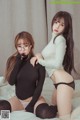 BoLoli 2017-04-07 Vol.042: Models Xia Mei Jiang (夏 美 酱) and Liu You Qi Sevenbaby (柳 侑 绮 Sevenbaby) (51 photos) P35 No.706489
