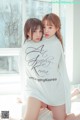 BoLoli 2017-04-07 Vol.042: Models Xia Mei Jiang (夏 美 酱) and Liu You Qi Sevenbaby (柳 侑 绮 Sevenbaby) (51 photos) P15 No.3a183f