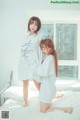 BoLoli 2017-04-07 Vol.042: Models Xia Mei Jiang (夏 美 酱) and Liu You Qi Sevenbaby (柳 侑 绮 Sevenbaby) (51 photos) P36 No.8cdd05